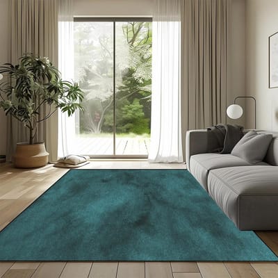 Nordic Eenvoudige Woonkamer Vloerkleed Modern Effen Kleur Sofa Groot Oppervlak Pluizig Tapijt Huis Slaapkamer Decor Vloerkleden Antislip Kamer Zachte Mat 60*90cm