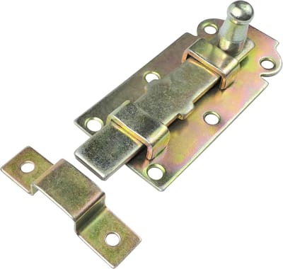 Slot Sluiting - Deur Beveiliging - Toegang Beveiligen - Verzinkt Staal - 100x45 mm