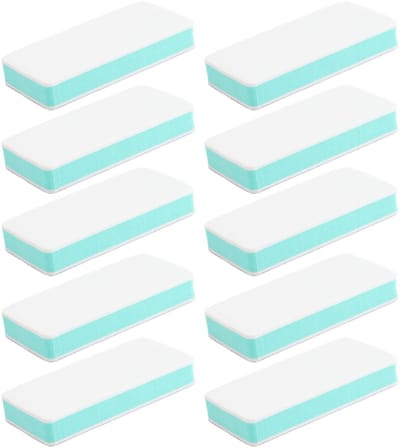 Schuurblok 1000/5000 Grit Handschuurmachine Set Herbruikbare Sponspads voor Precisie Nagelvijlen 10 Pack