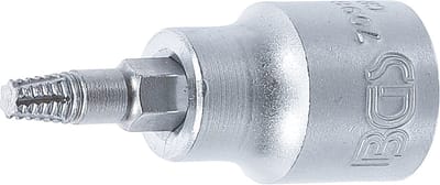 BGS Schroefuitdraaierbitinzet Aandrijving Binnenvierkant 10 mm (3/8") voor defect T-profiel (voor Torx) T25 - 7098-T25