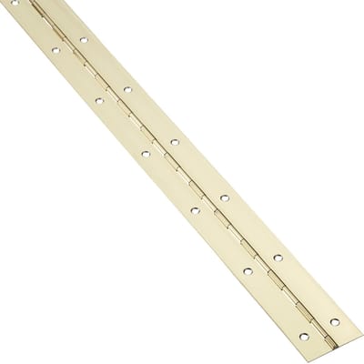 Pianoscharnier 1000 x 40 x 1,0 mm Messing-look Deurscharnier van SOTECH
