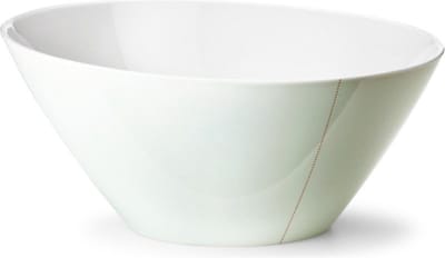 Anne Black Tilt - XL Kom - Saladeschaal - Schuin - 26 cm - Groen