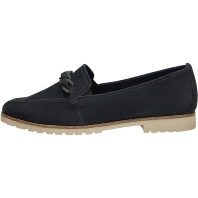 Tamaris Instappers blauw Leer - Dames - Maat 41