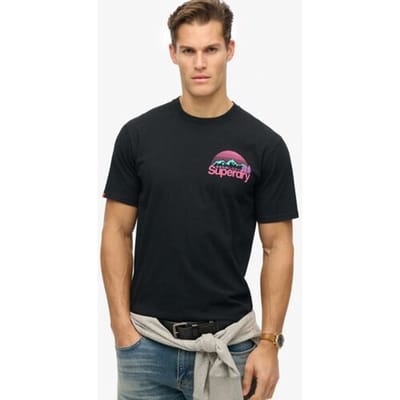 Superdry CL GREAT OUTDOORS CHEST TEE Heren T-shirt
