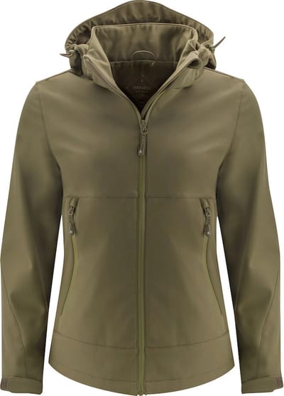 James Harvest SOFTSHELL LODGETOWN WOMAN 2121040 - mosgroen - M