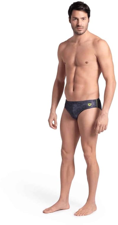 Arena M Camo Kikko Swim Briefs black multi