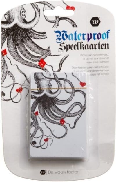 Speelkaarten waterproof voor op het strand bij het zwembad kunnen niet scheuren of van vorm veranderen