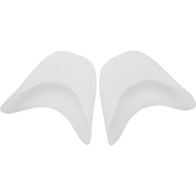 1 Paar Silicone Zachte Ballet Pointe Dansschoenen Pads Dansen Teenbeschermer Voetverzorging Wit white