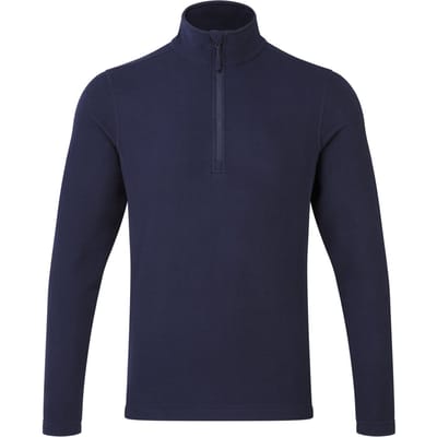 Premier Recyclight Quarter Zip Fleece voor volwassenen (Marine)