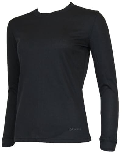 Campri Thermoshirt lange mouw - Sportshirt - Dames - Maat XS - Zwart