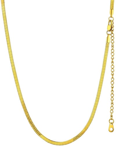 NTHProducts - Snake Chain - Stalen Hanger - Voor Kinderen - 3mm, 5mm, 9mm - Perfect voor Cadeaus - Voor Jongens en Meisjes