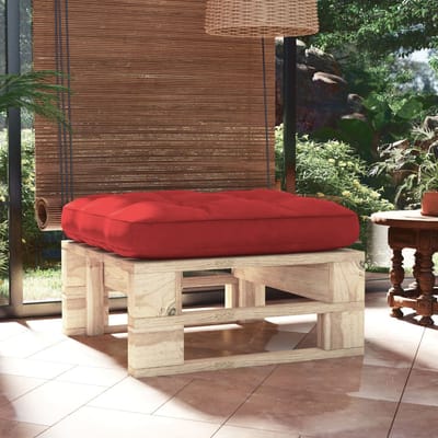 vidaXL - Tuinhocker - pallet - geïmpregneerd - grenenhout