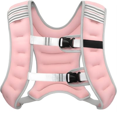 AHD® Gewichtsvest - Gewichtsvesten - Weight Vest - Roze - 32cm x 21cm x 6cm