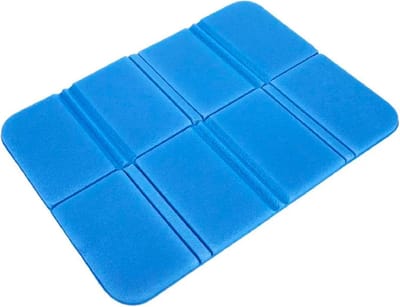 Opvouwbaar Foam Zitkussen voor Buiten - Geïsoleerde Opvouwbare Zitmat, Draagbaar, Waterdicht - Outdoor Garden Camping Picknick Wandelen Hiken - Blauw