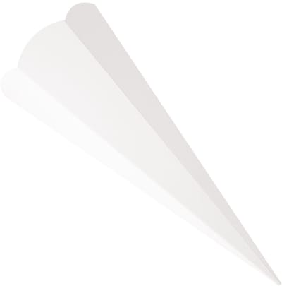 Zeshoekige schoolkoekverpakking, 680 mm, oranje