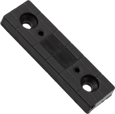 Meubelvoetjes - Glijders - Vloerbescherming - In te schroeven - 54x16x6 mm - Zwart