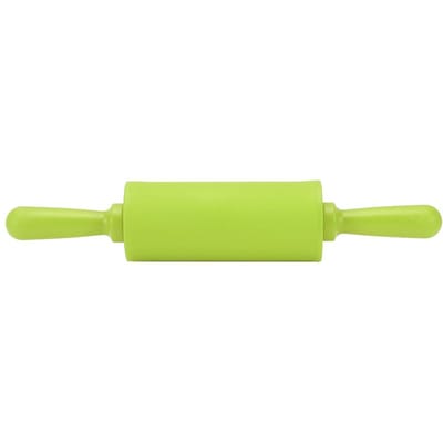 Nieuwe NOn-stick Siliconen Deegroller Deegroller Bakgereedschap met Plastic Handvat Blauw Green