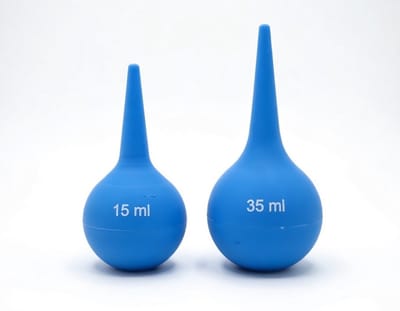 Baby + Volwassene Duo Oorspuit Set – 15 ml + 35 ml – Zacht & Veilig Oorballon