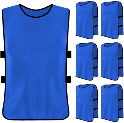 Dailygoods- Trainingslijfje 6 Stuks - Ademend Sportshirt - Comfortabel Voetballijfje - Lichtgewicht Trainingsvest - Bewegingsvrijheid - Geschikt voor Kinderen