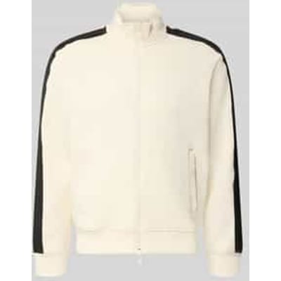 Regular fit sweatjack van katoenmix model 'Felpa'