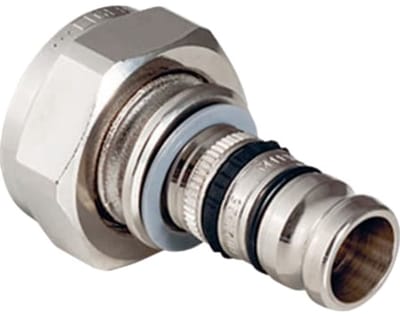 Geberit Mepla aansluiting voor euroconus, met wartelmoer, DN 12 / 20, 611.623.22.5