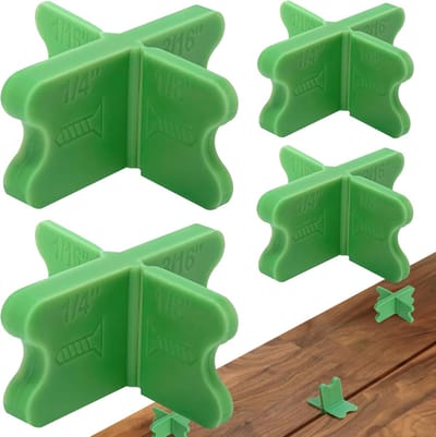 Terrasplanken Afstandhouders - Deck Spacers Plankgeleiders - Terras Installatie - Verstelbaar Erosiebeschermingssysteem - 4 stuks - Niet gespecificeerd
