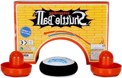 Mini Air Hockey Tafel - Draagbaar Tafelspel - Gezinsspel Avonden - Snelle Reflexen Spel