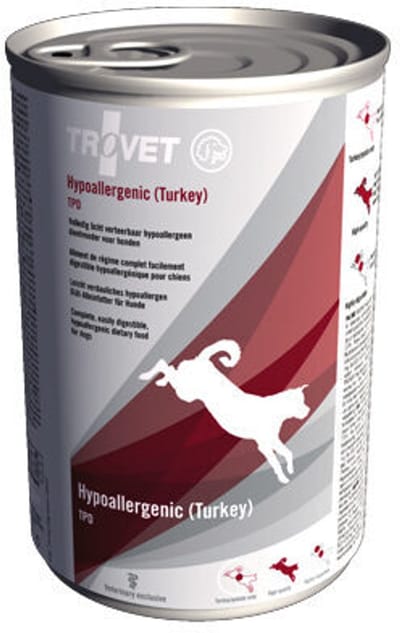 TROVET Hypoallergenic TPD (Turkey) - Hond - Blik - 6 x 400 g