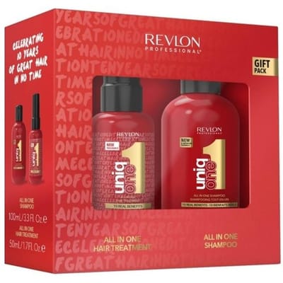 Revlon Uniq One Alles-in-één 10-in-1 Celebration Editie 150ml + U1 Klassieke Shampoo 230ml