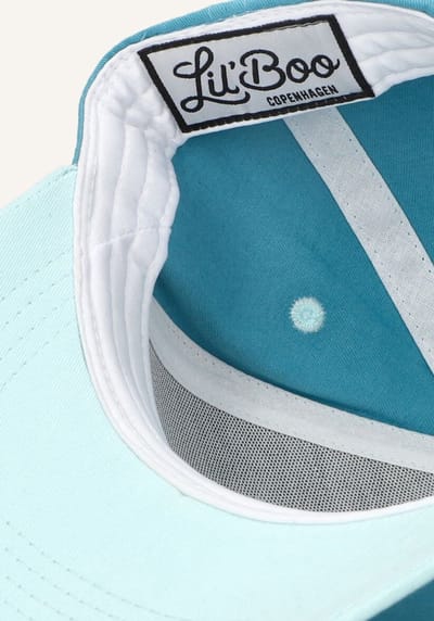 LIL'BOO Block Snapback B Petten Jongens - Lichtblauw - Maat 3/7Y - L