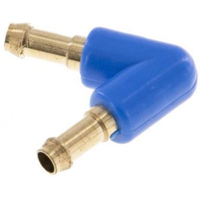 3 mm Messing/Kunststof V-Slangkoppeling [2 Stuks]
