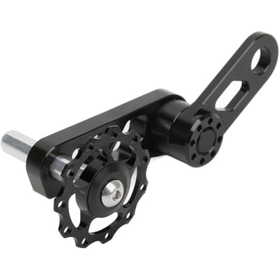 Single Speed Kettingspanner Aluminiumlegering Vouwfiets Kettingstabilisator Fietskettingspanner voor black