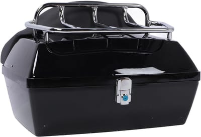 Universele Waterdichte Motorbagage, 48 Liter, Met Sluiting, Rugsteun en Ruimte voor Helmen en Bagage