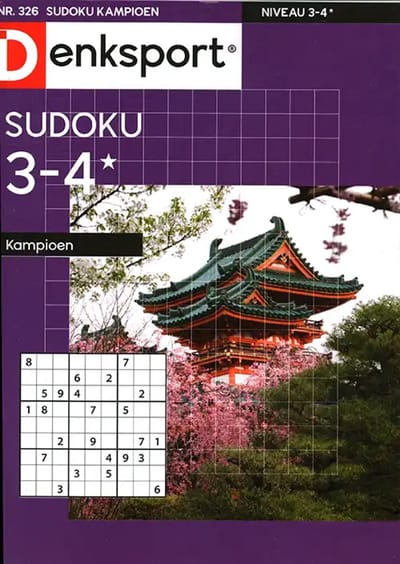 Denksport Sudoku Kampioen - 326 2026