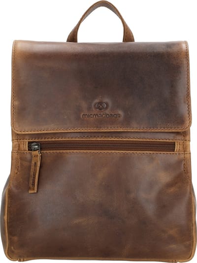 Hide & Stitches Next Navajo Rugzak - Rugtas - Premium Leder - Leren Dames Tas - Bruin