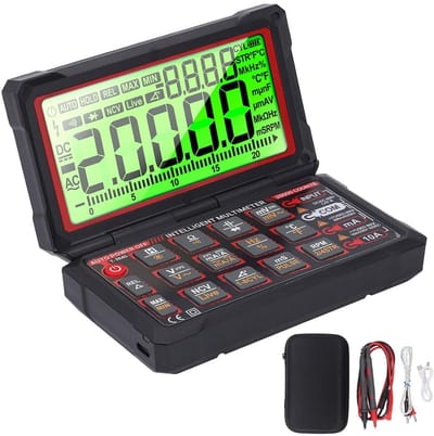 Professionele Digitale Multimeter met RPM, Hoekmeting en Auto-diagnosefuncties