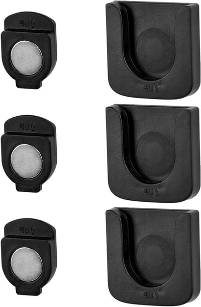 Magnetische Wandhouder voor Afstandsbedieningen - 3 Stuks, Ruimtebesparende Oplossing voor Organisatie en Opberging