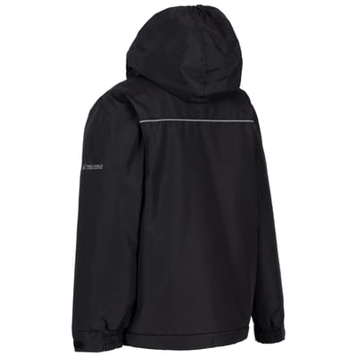 Trespass Jongens Lost TP50 Waterdichte Jas (Zwart)