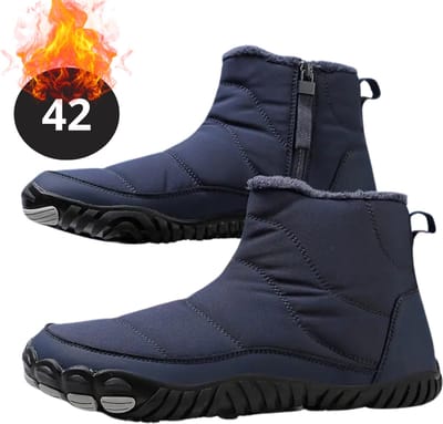Nivard Snowboots - Sneeuwschoenen - Sneeuwboots - Heren - Wintersport - Ski - Skischoenen - Blauw - 42 - Antislip