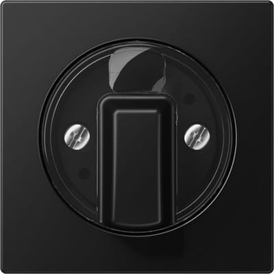 A500 Serie Matte Zwarte Rotary Switch Afdekking Plaat - A1541BFSWM