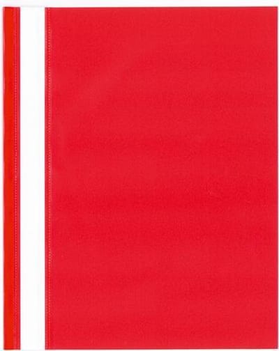 Kangaro snelhechtermap - formaat A5 - materiaal PP - rood - doos 25 stuks