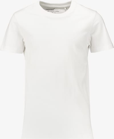 Unsigned basic jongens T-shirt wit - Maat 92