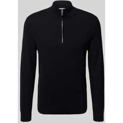 Gebreide pullover met schipperskraag