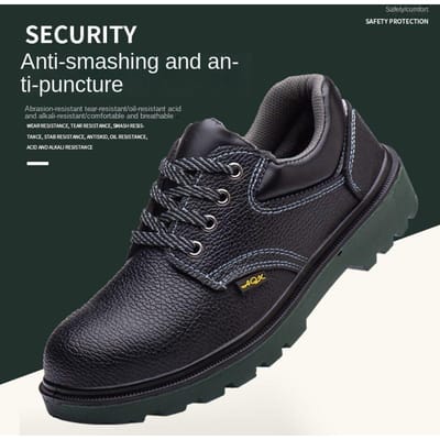 Chaussures de sécurité anti-écrasement, anti-perforation, résistantes aux liens, déodorantes, respirantes, antidérapantes et anti-fabrication 46 gray