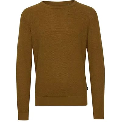 Gestructureerde gebreide trui met ronde hals Casual Friday karlo
