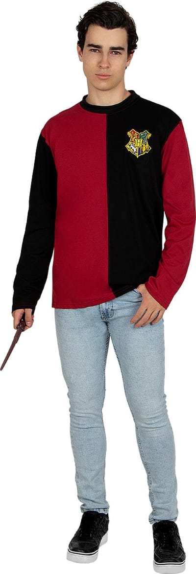Funidelia | Harry Potter Toverschool Toernooi Tshirt Harry Potter voor mannen - Films & Series, Tovenaars, Gryffindor, Hogwarts - De beste nerd-merchandise en cadeaus voor echte fans met Kerstmis, verjaardagen of een speciale gelegenheid - Rood
