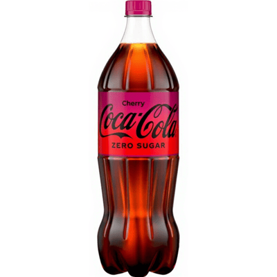 Coca-Cola Zero Sugar Cherry Soda - 6 x 1.5 L