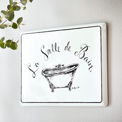 LOBERON Decoboard La salle de bain wit