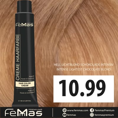 Femmas (10.99) - Haarverf - Lichtblond Intens Chocolade - 100ml