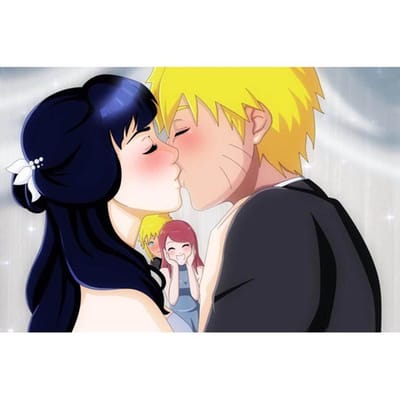 Peinture diamant thème Naruto, garçon et fille, image d'amour, broderie complète, point de croix, à faire soi-même, à faire soi-même 20X30CM yellow